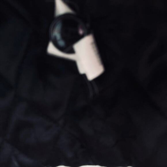 GAP wool blend mens pea coat black size medium quilted lining, front pockets - Picture 3 of 9